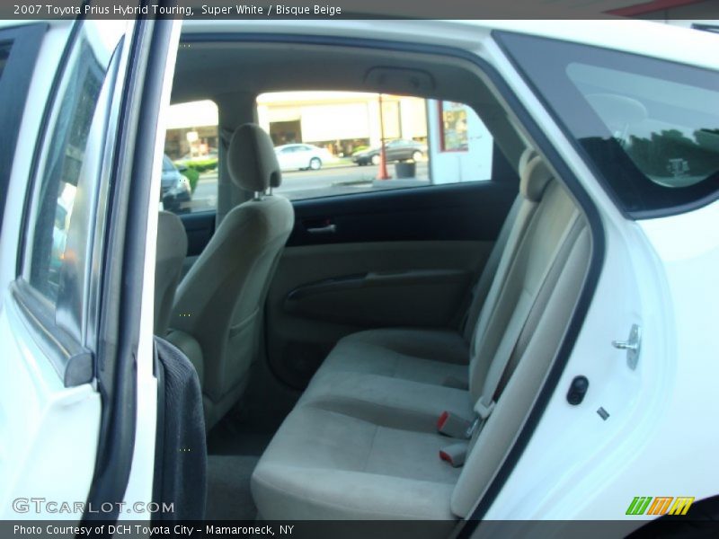 Super White / Bisque Beige 2007 Toyota Prius Hybrid Touring
