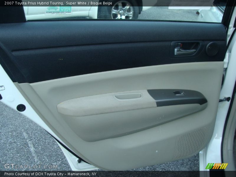 Super White / Bisque Beige 2007 Toyota Prius Hybrid Touring