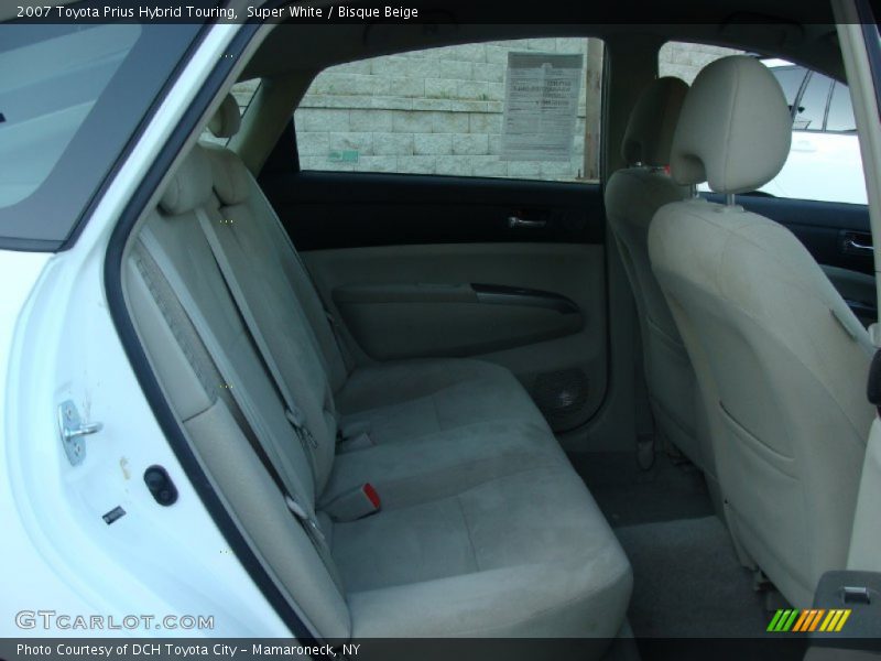 Super White / Bisque Beige 2007 Toyota Prius Hybrid Touring