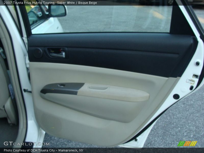 Super White / Bisque Beige 2007 Toyota Prius Hybrid Touring