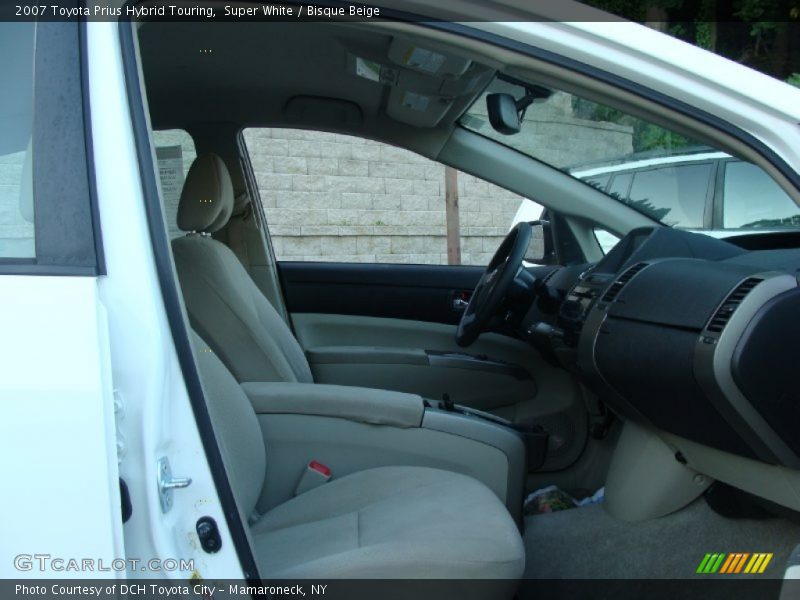 Super White / Bisque Beige 2007 Toyota Prius Hybrid Touring