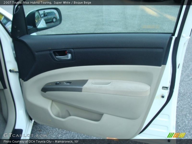Super White / Bisque Beige 2007 Toyota Prius Hybrid Touring