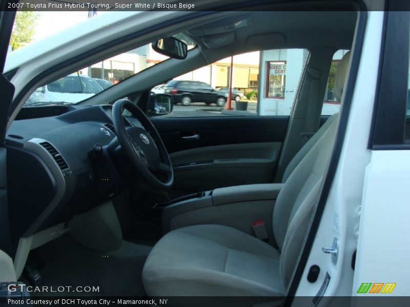 Super White / Bisque Beige 2007 Toyota Prius Hybrid Touring