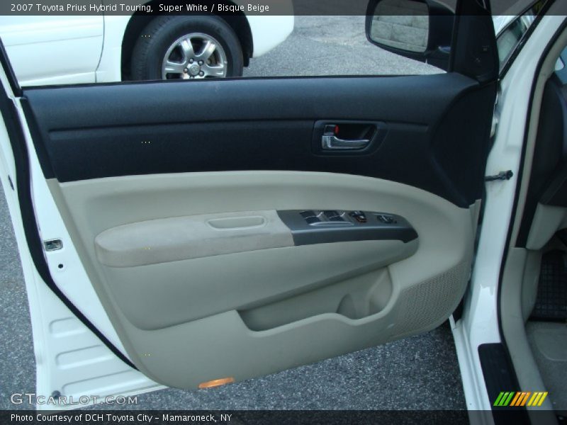 Super White / Bisque Beige 2007 Toyota Prius Hybrid Touring