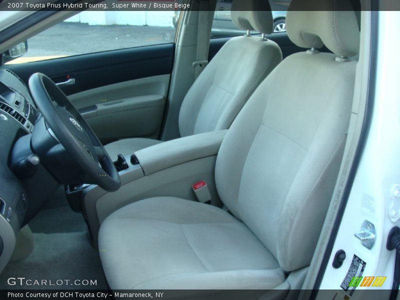 Super White / Bisque Beige 2007 Toyota Prius Hybrid Touring