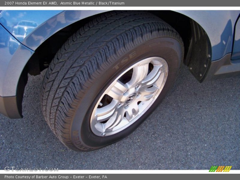 Atomic Blue Metallic / Black/Titanium 2007 Honda Element EX AWD
