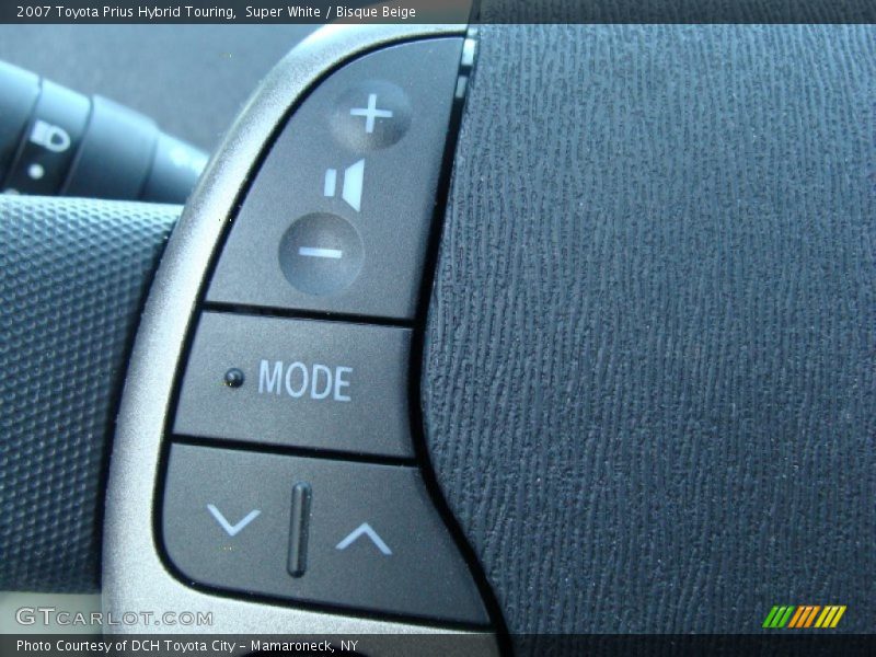 Super White / Bisque Beige 2007 Toyota Prius Hybrid Touring