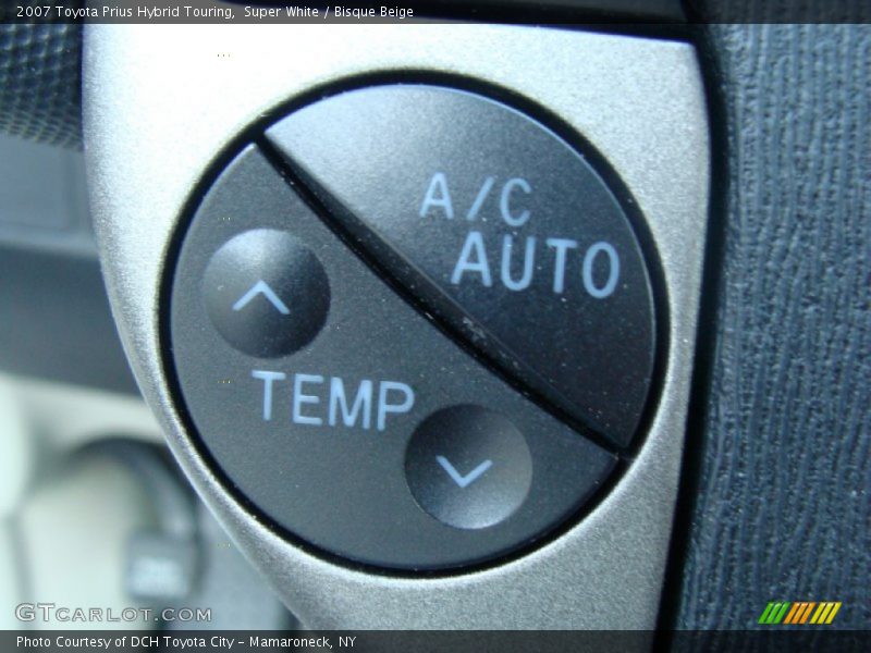 Super White / Bisque Beige 2007 Toyota Prius Hybrid Touring