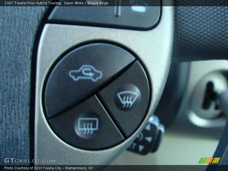 Super White / Bisque Beige 2007 Toyota Prius Hybrid Touring
