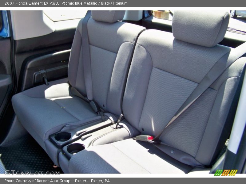 Atomic Blue Metallic / Black/Titanium 2007 Honda Element EX AWD