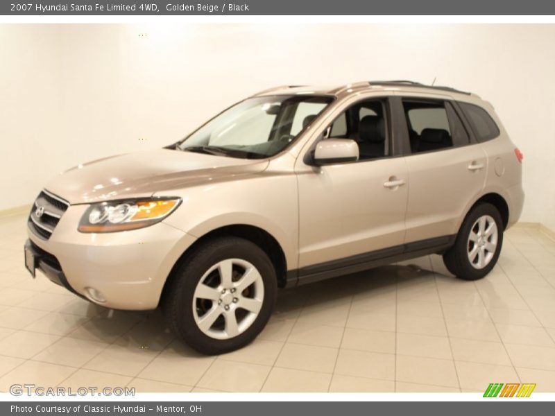 Golden Beige / Black 2007 Hyundai Santa Fe Limited 4WD