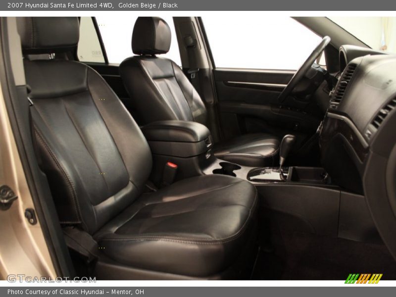Golden Beige / Black 2007 Hyundai Santa Fe Limited 4WD