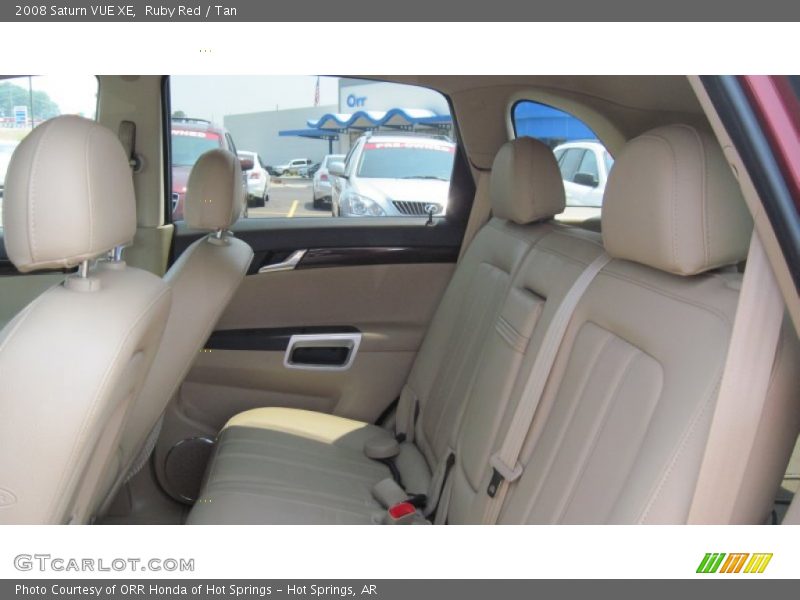 Ruby Red / Tan 2008 Saturn VUE XE