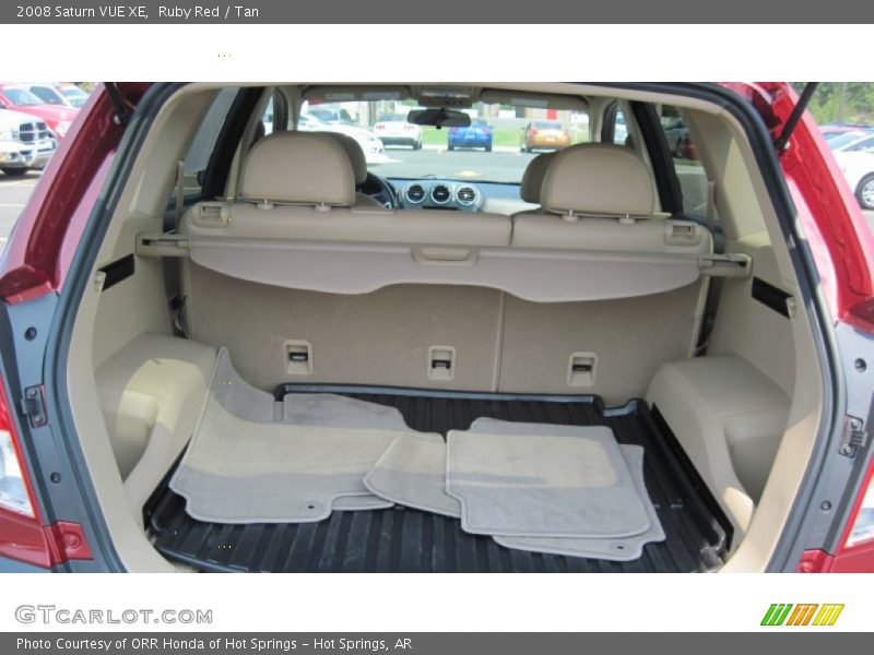 Ruby Red / Tan 2008 Saturn VUE XE