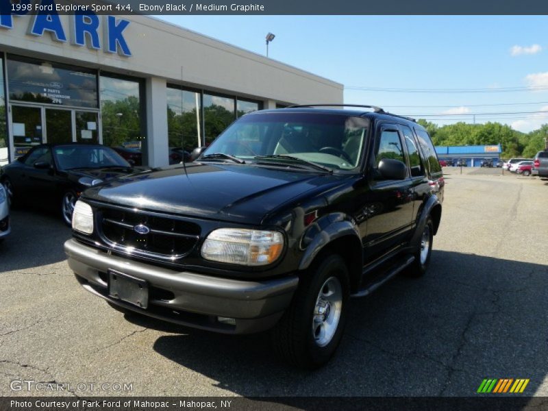 Ebony Black / Medium Graphite 1998 Ford Explorer Sport 4x4