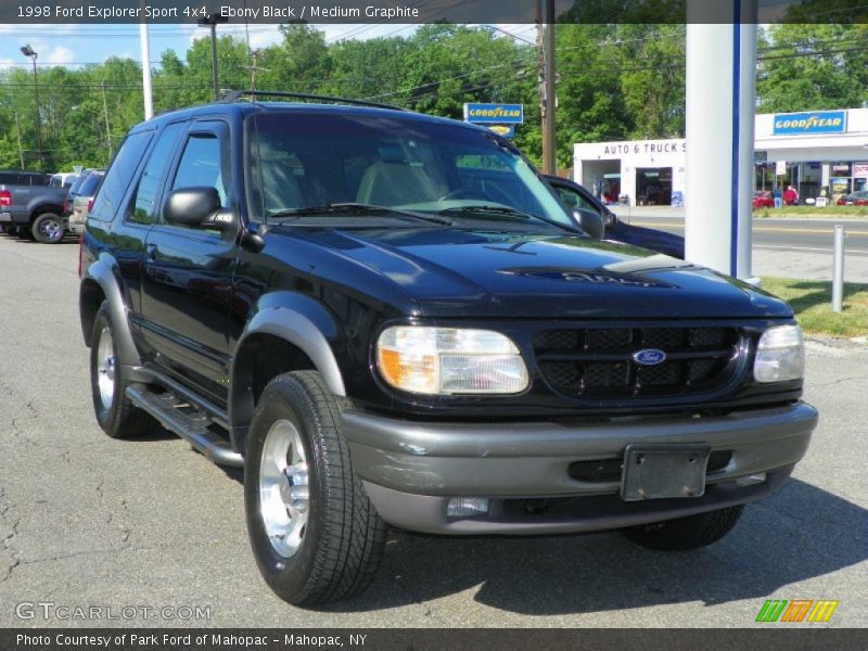 Ebony Black / Medium Graphite 1998 Ford Explorer Sport 4x4