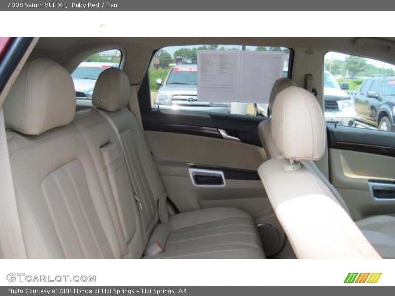 Ruby Red / Tan 2008 Saturn VUE XE
