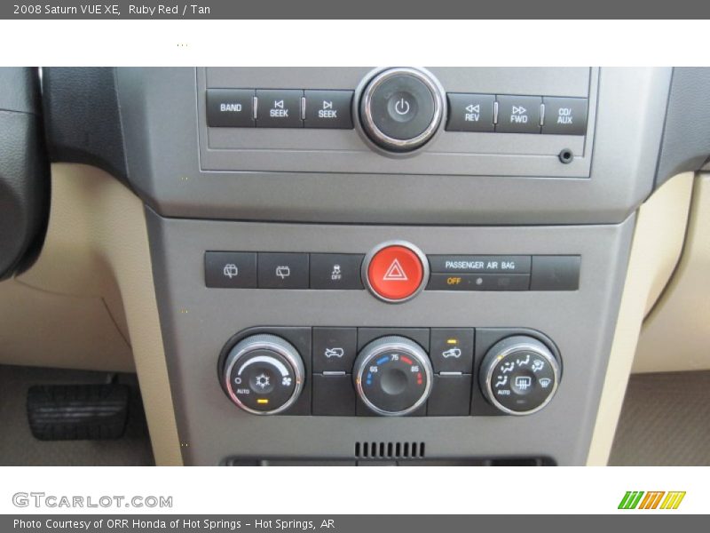 Ruby Red / Tan 2008 Saturn VUE XE