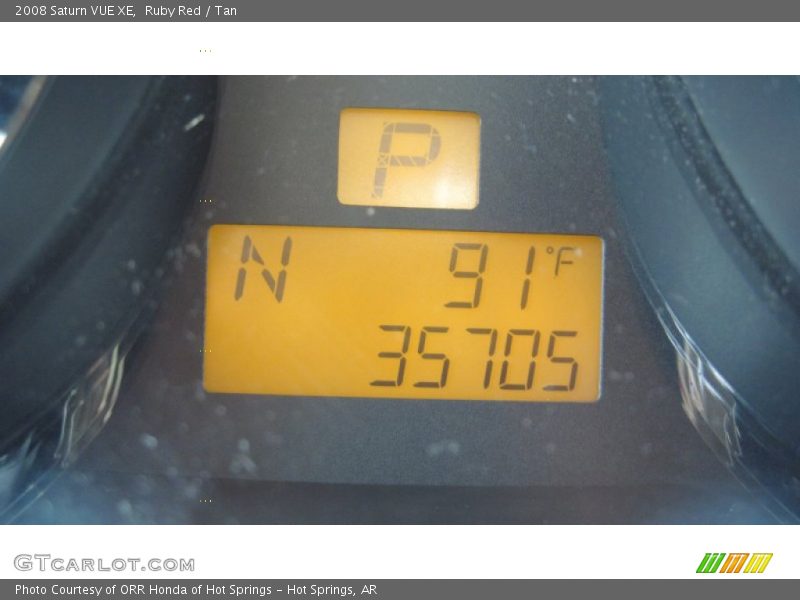 Ruby Red / Tan 2008 Saturn VUE XE