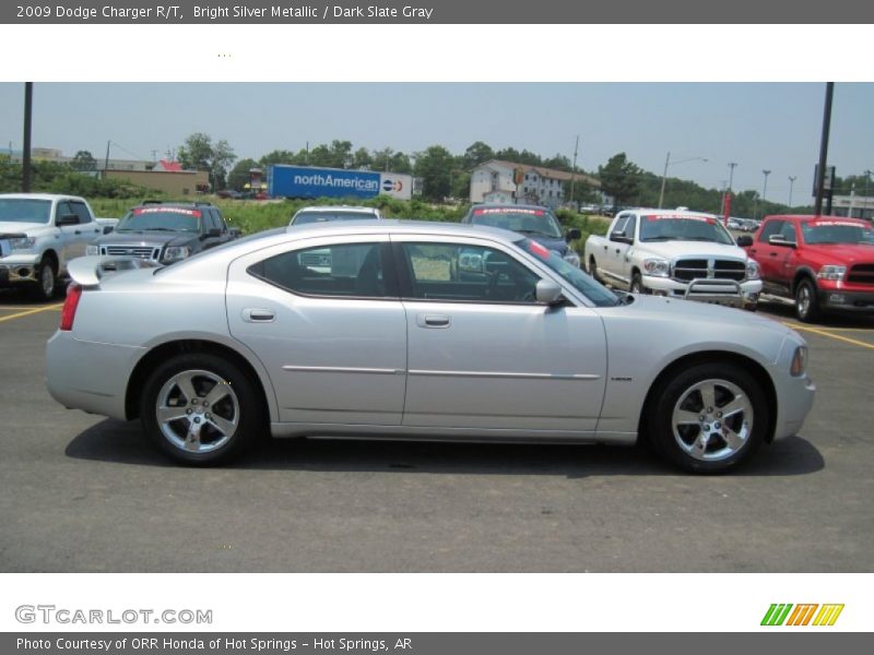 Bright Silver Metallic / Dark Slate Gray 2009 Dodge Charger R/T