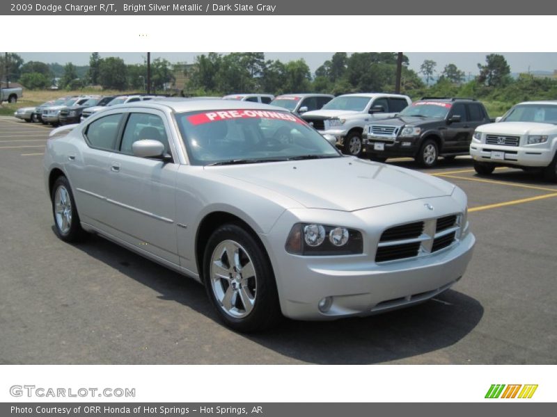 Bright Silver Metallic / Dark Slate Gray 2009 Dodge Charger R/T