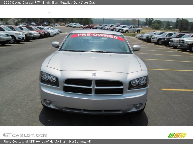 Bright Silver Metallic / Dark Slate Gray 2009 Dodge Charger R/T