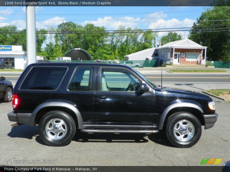 Ebony Black / Medium Graphite 1998 Ford Explorer Sport 4x4