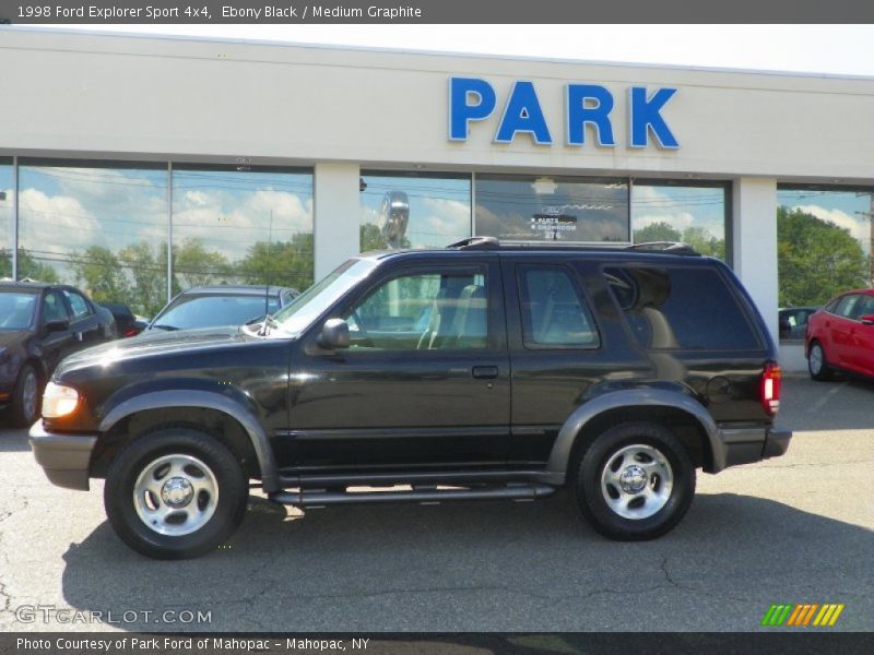 Ebony Black / Medium Graphite 1998 Ford Explorer Sport 4x4