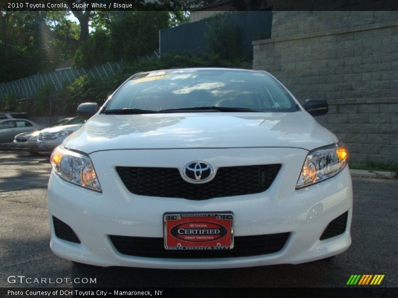 Super White / Bisque 2010 Toyota Corolla