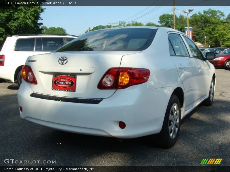 Super White / Bisque 2010 Toyota Corolla