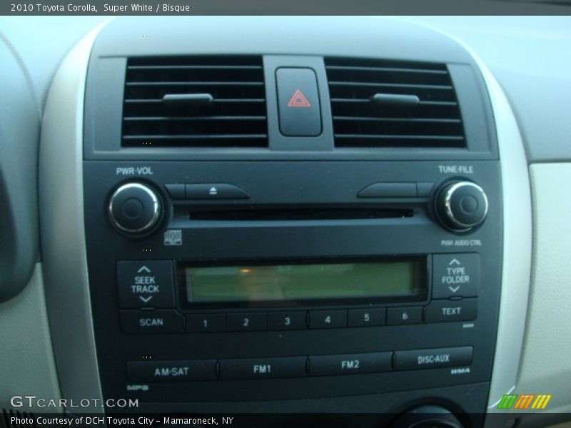 Super White / Bisque 2010 Toyota Corolla