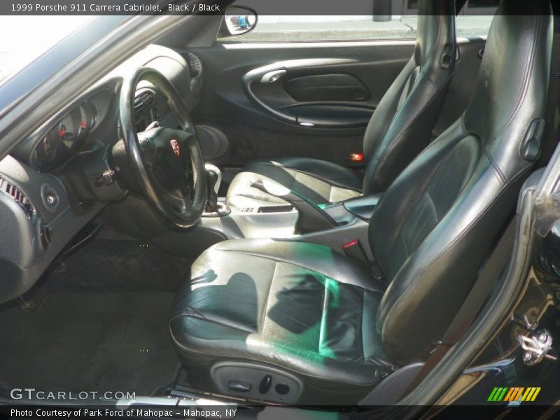  1999 911 Carrera Cabriolet Black Interior
