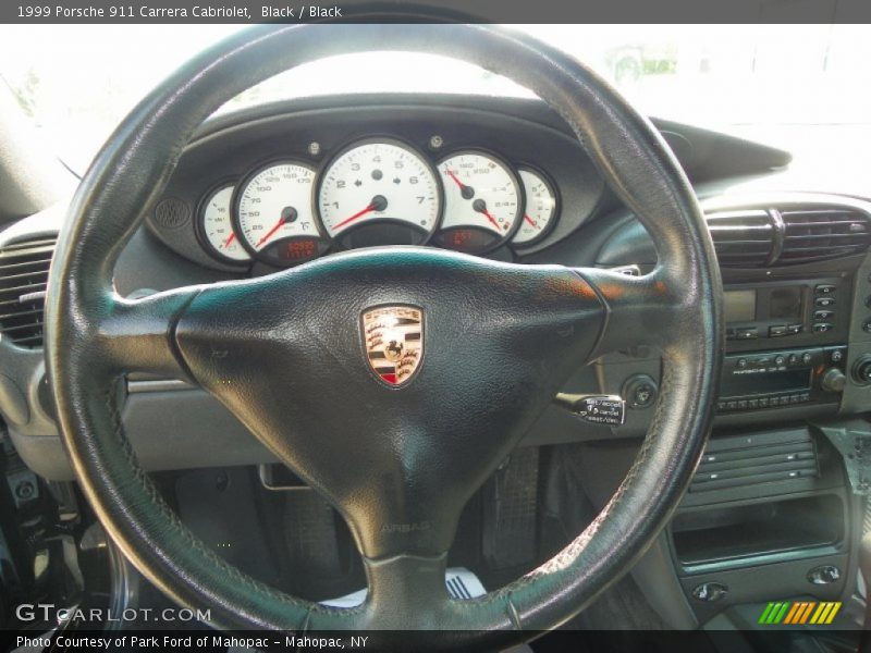 Black / Black 1999 Porsche 911 Carrera Cabriolet
