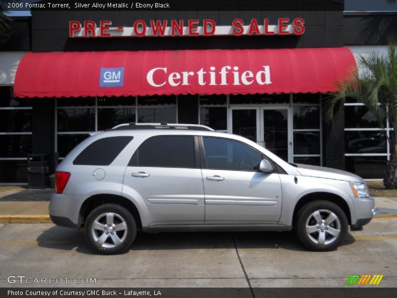 Silver Alloy Metallic / Ebony Black 2006 Pontiac Torrent