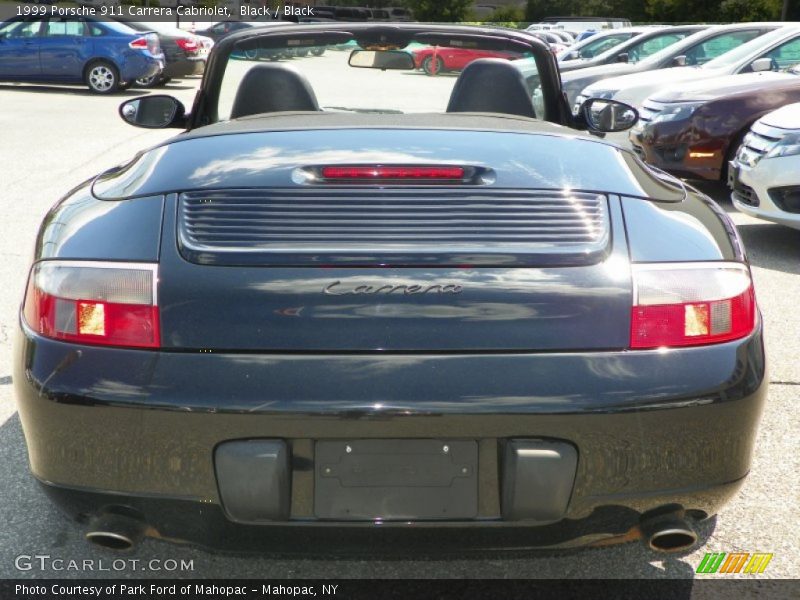 Black / Black 1999 Porsche 911 Carrera Cabriolet