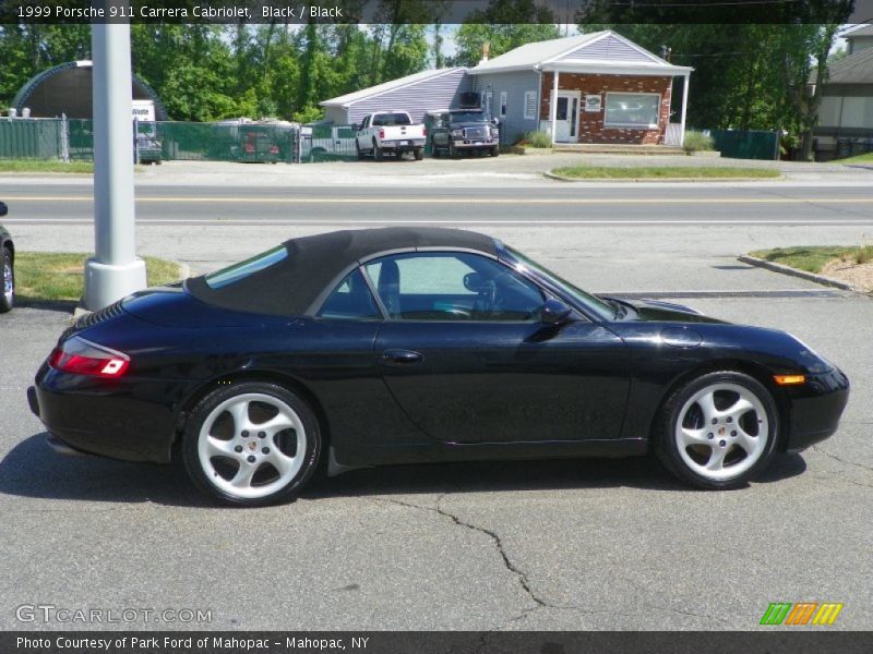 Black / Black 1999 Porsche 911 Carrera Cabriolet