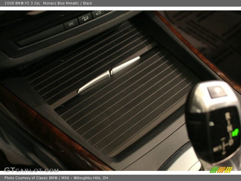 Monaco Blue Metallic / Black 2008 BMW X5 3.0si