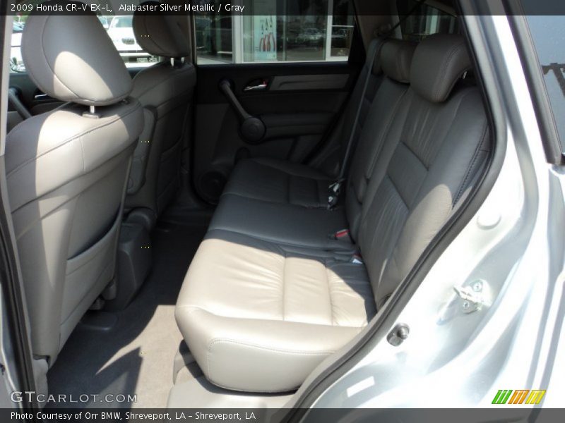 Alabaster Silver Metallic / Gray 2009 Honda CR-V EX-L