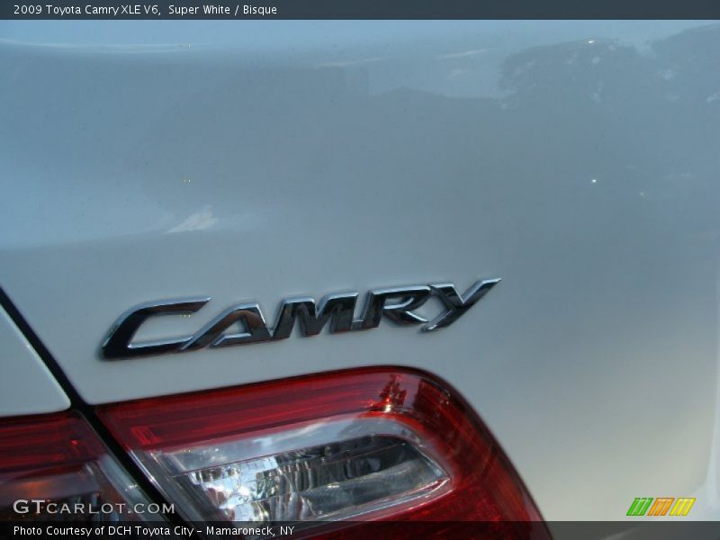 Super White / Bisque 2009 Toyota Camry XLE V6
