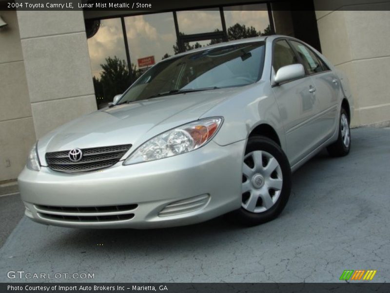 Lunar Mist Metallic / Stone 2004 Toyota Camry LE