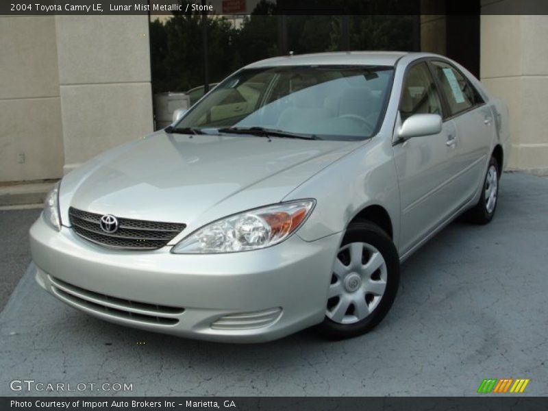 Lunar Mist Metallic / Stone 2004 Toyota Camry LE