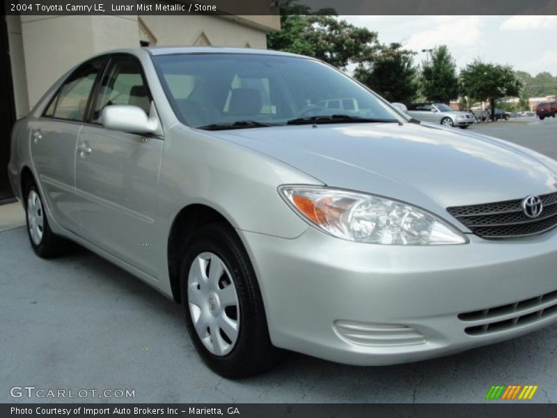 Lunar Mist Metallic / Stone 2004 Toyota Camry LE