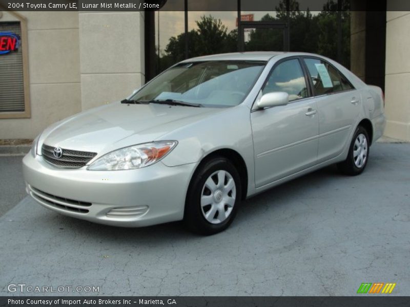 Lunar Mist Metallic / Stone 2004 Toyota Camry LE