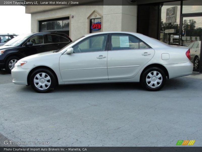 Lunar Mist Metallic / Stone 2004 Toyota Camry LE