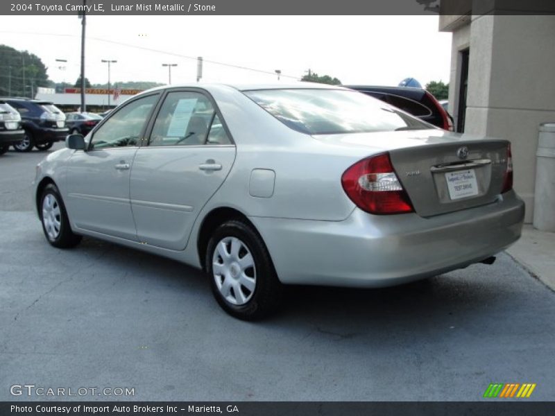 Lunar Mist Metallic / Stone 2004 Toyota Camry LE