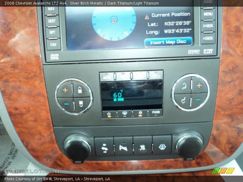 Controls of 2008 Avalanche LTZ 4x4