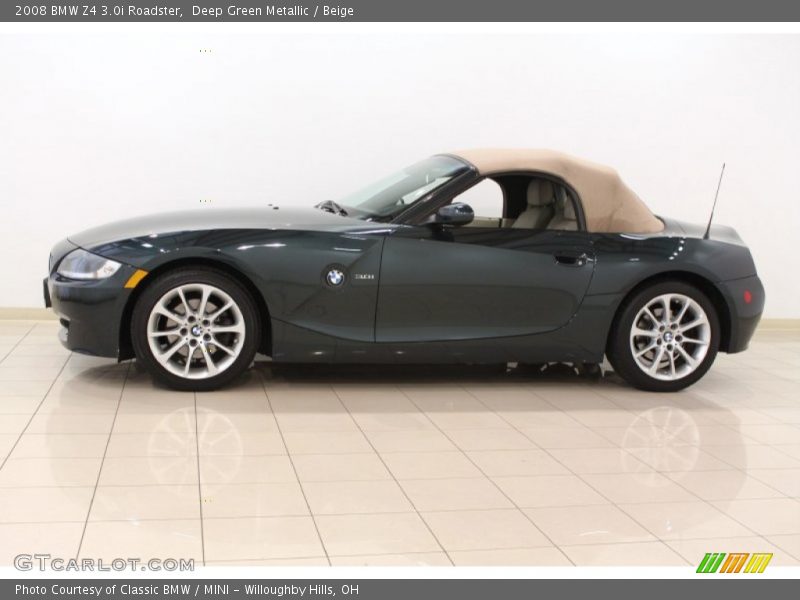  2008 Z4 3.0i Roadster Deep Green Metallic