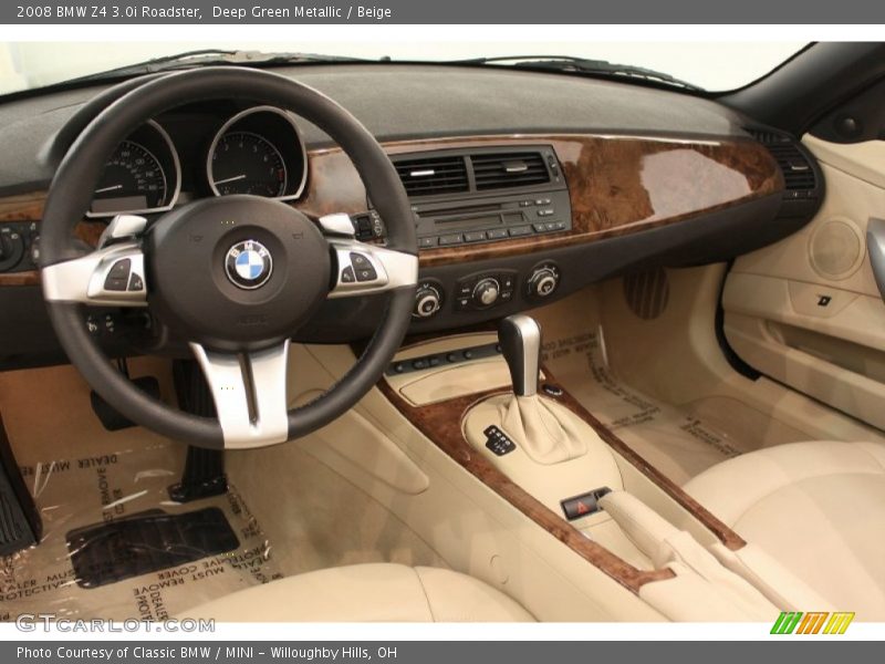 Dashboard of 2008 Z4 3.0i Roadster