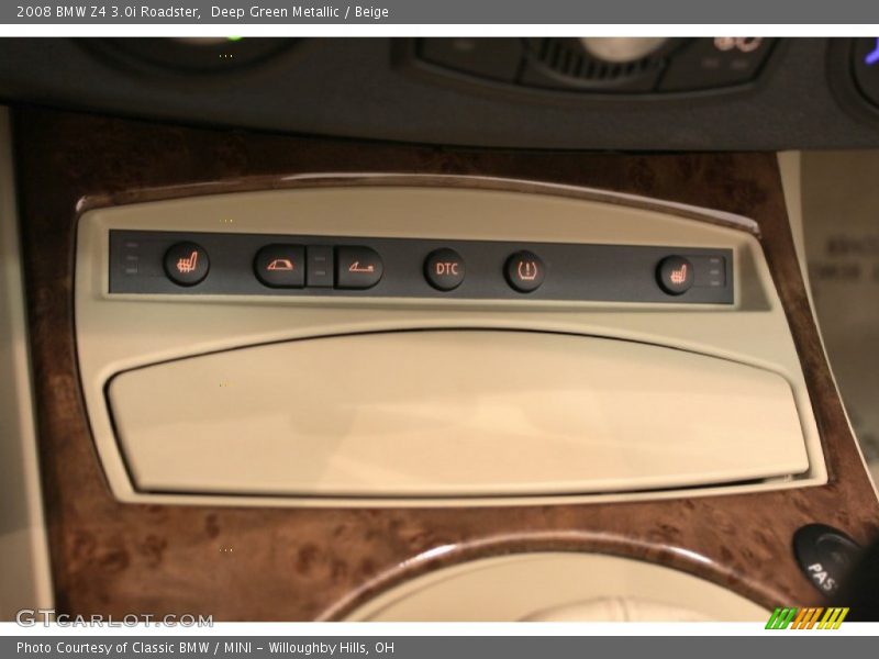 Deep Green Metallic / Beige 2008 BMW Z4 3.0i Roadster