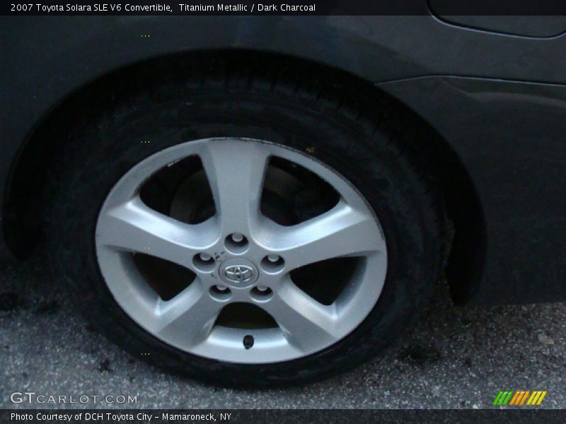 Titanium Metallic / Dark Charcoal 2007 Toyota Solara SLE V6 Convertible